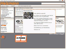 Tablet Screenshot of heizmann-shop.ch